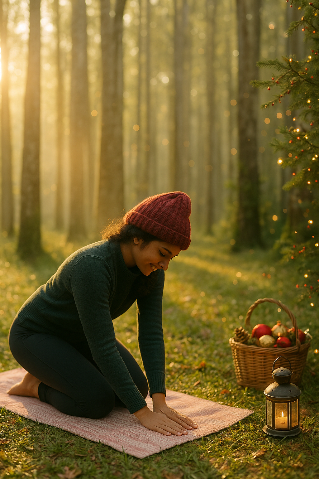 Christmas Mornings in the Woods