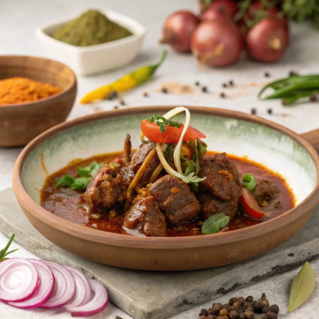 Fine Dining At Chokhiwadi-laal maas