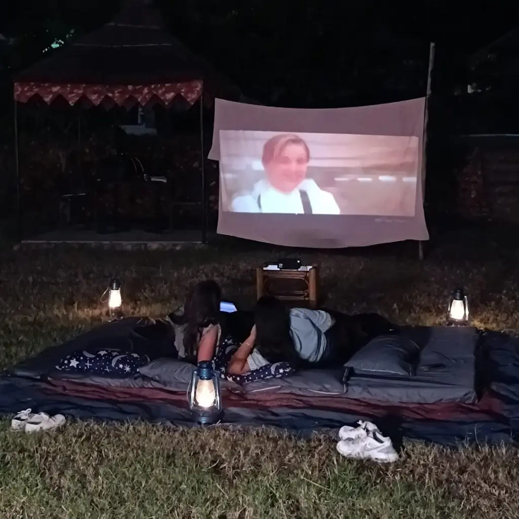 movie night under the stars